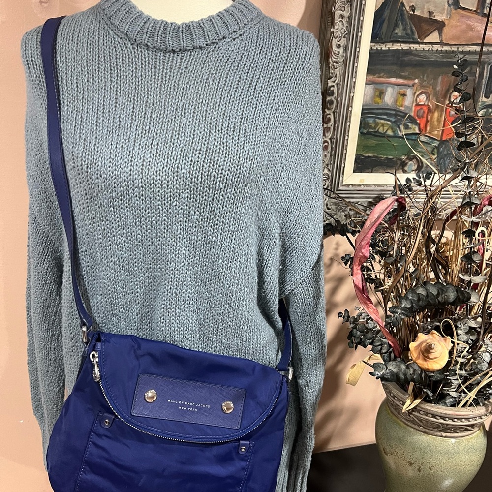 Blue Crossbody Bag